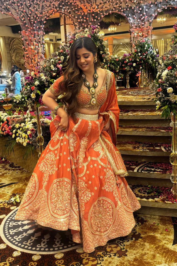 Premium Faux Georgette Designer Lehenga Choli Set Premium Faux Georgette Designer Lehenga Choli Set