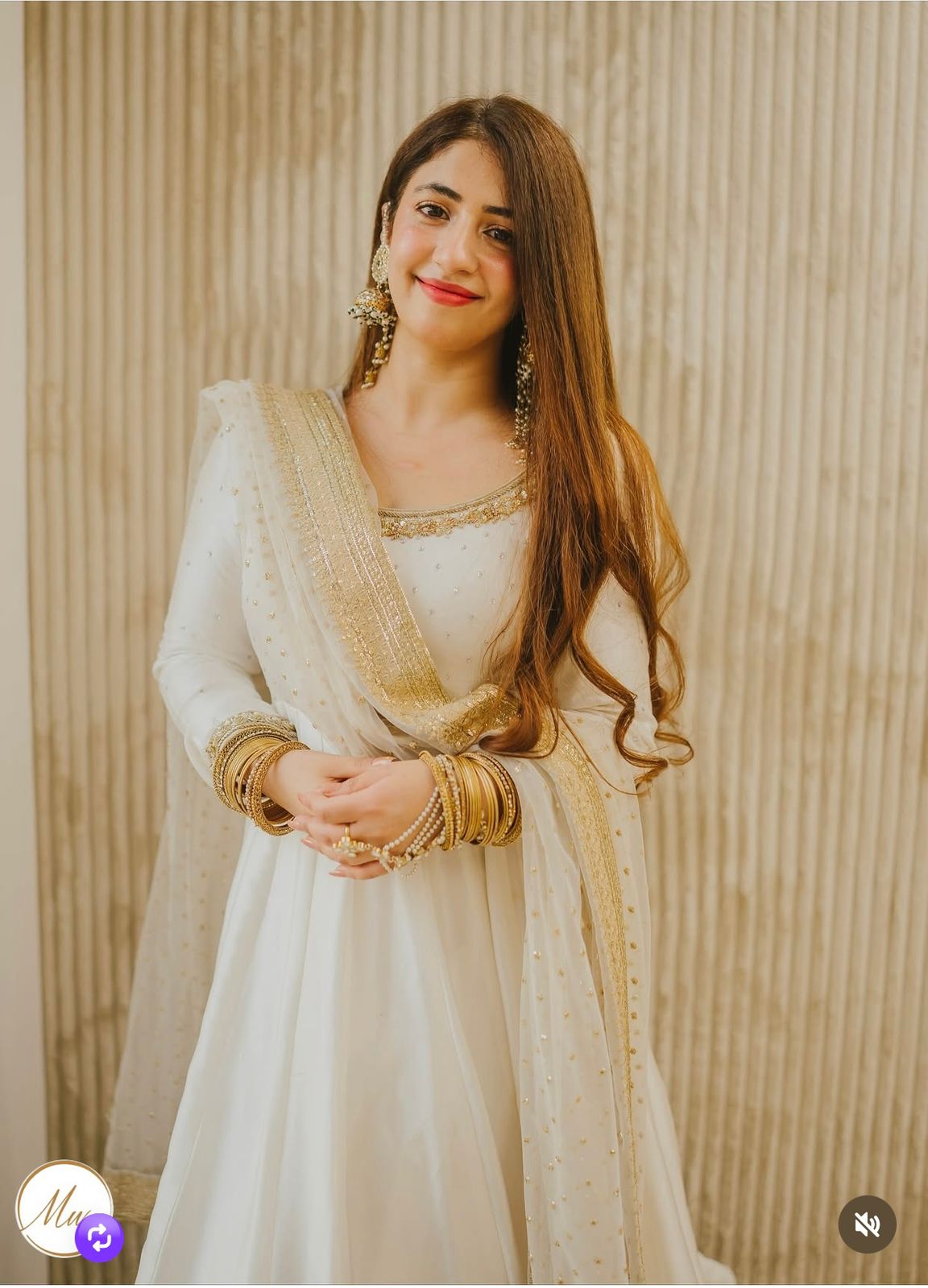 Cinon Silk Embroidered Gown Pant Dupatta Set Cinon Silk Embroidered Gown Pant Dupatta Set