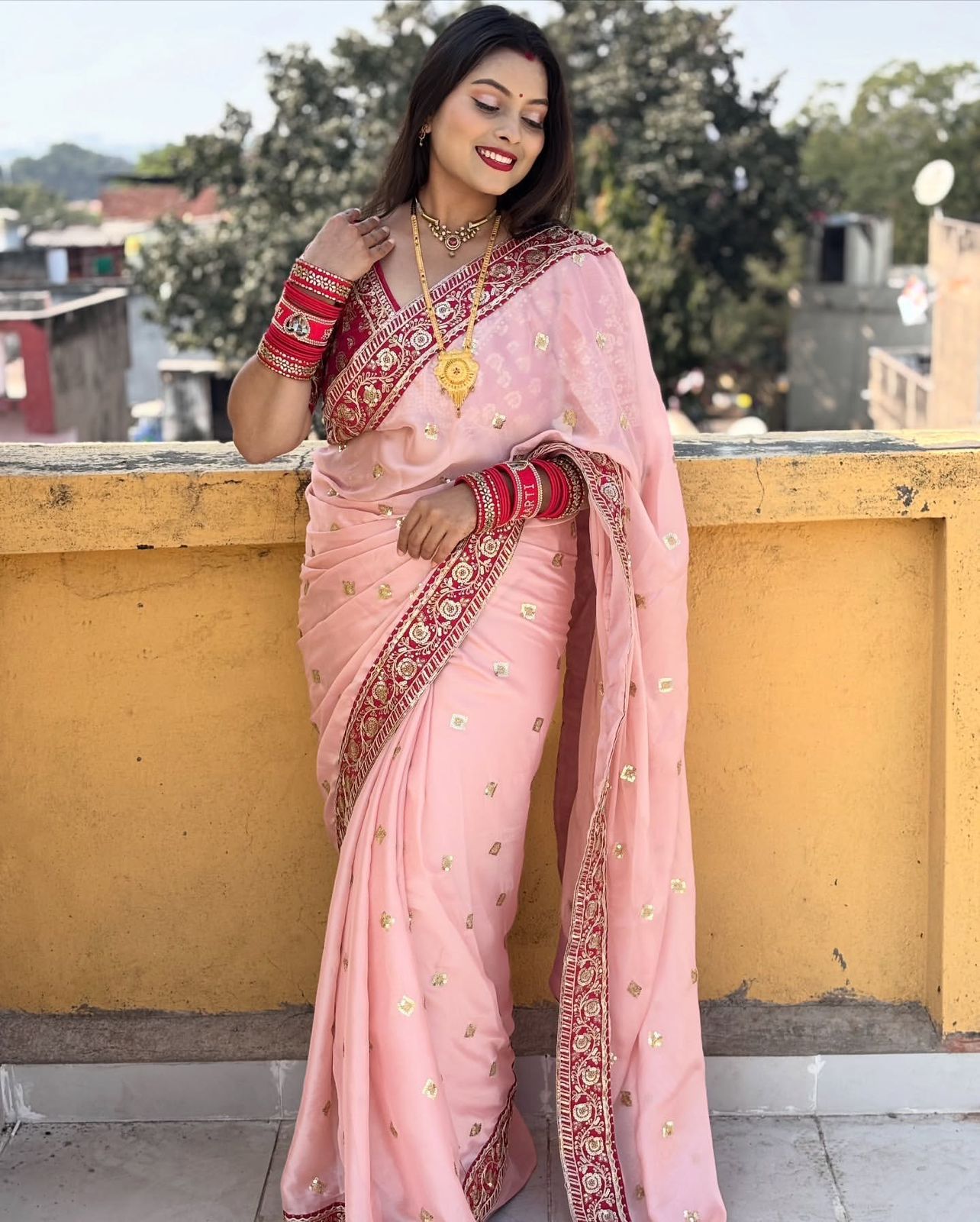 Bollywood Celebrity Sequin Embroidered Saree Bollywood Celebrity Sequin Embroidered Saree