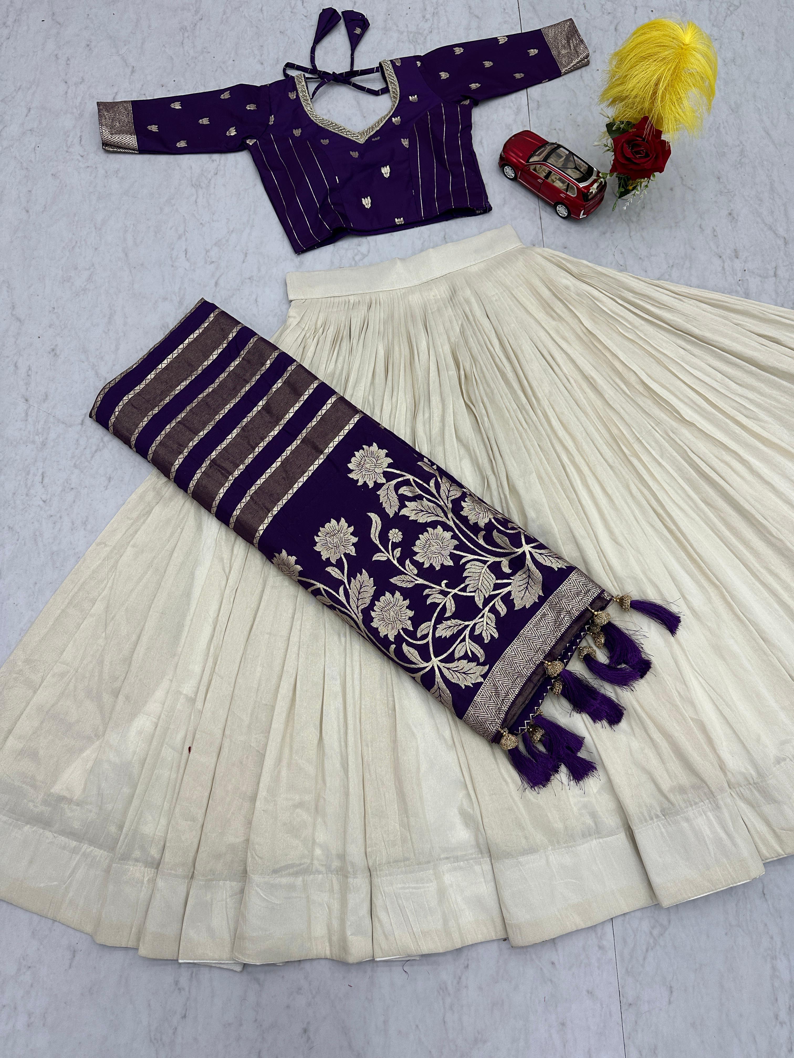 Wedding Special Lehenga & Saree Combo Set Wedding Special Lehenga & Saree Combo Set