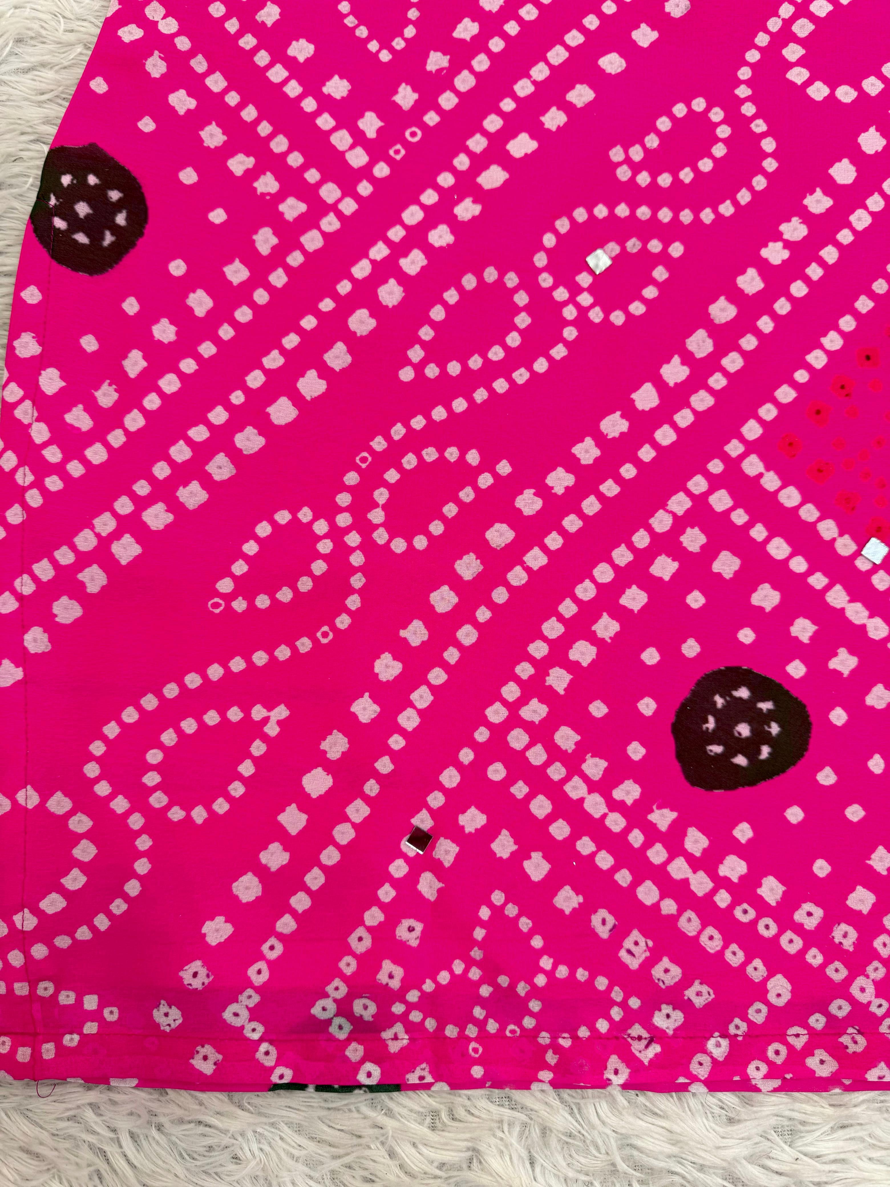 Premium Faux Georgette Sharara Set with Mirror Work (5000 Series) Premium Faux Georgette Sharara Set with Mirror Work (5000 Series)