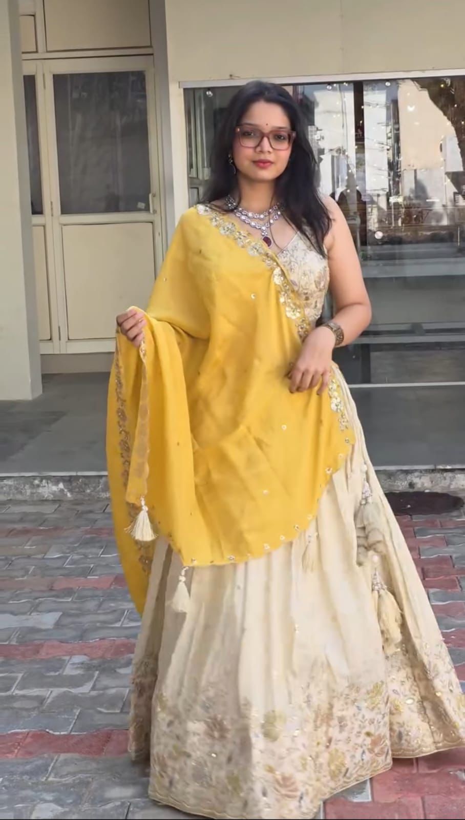 Festival Chinon Embroidered Lehenga Choli Set Festival Chinon Embroidered Lehenga Choli Set