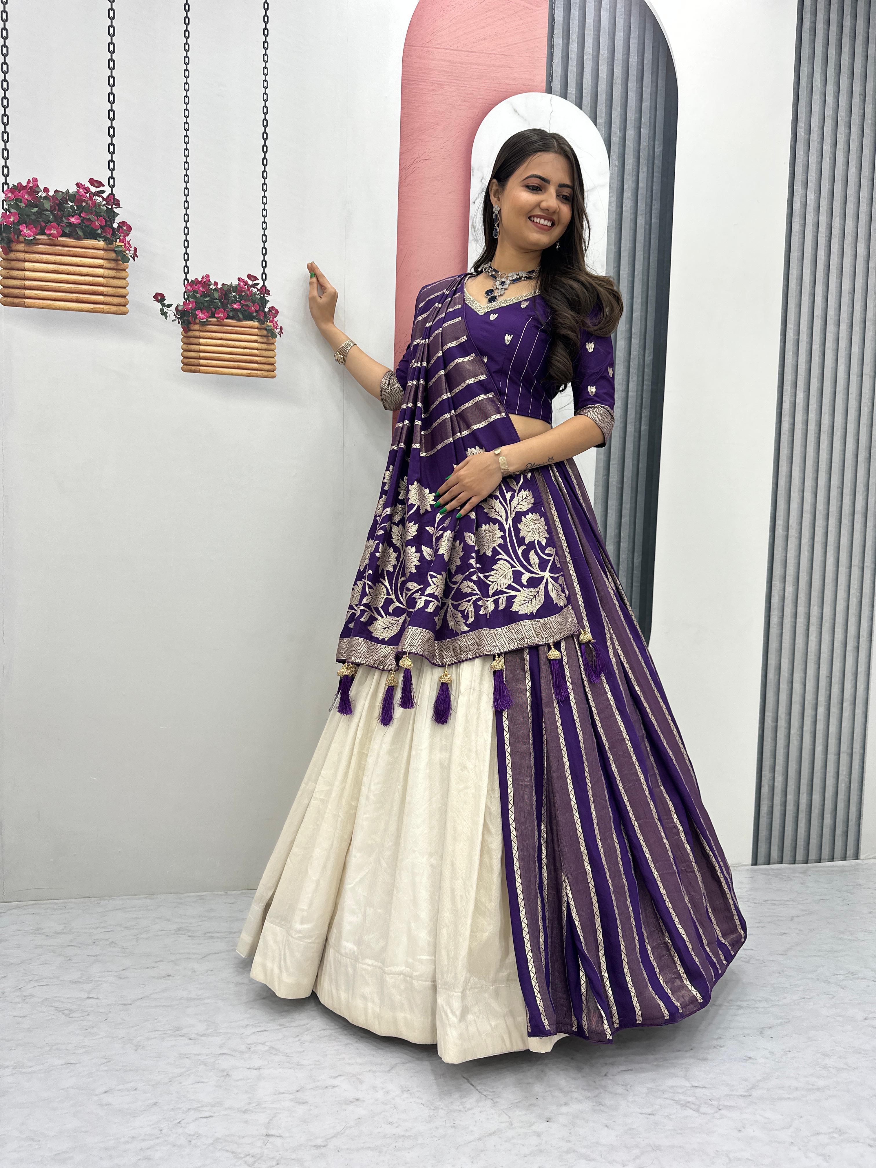 Wedding Special Lehenga & Saree Combo Set Wedding Special Lehenga & Saree Combo Set