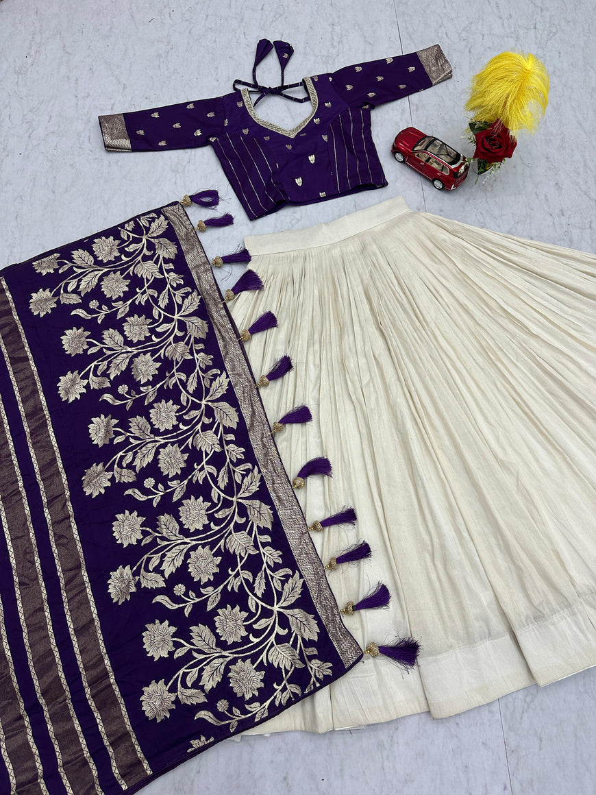 Wedding Special Lehenga & Saree Combo Set