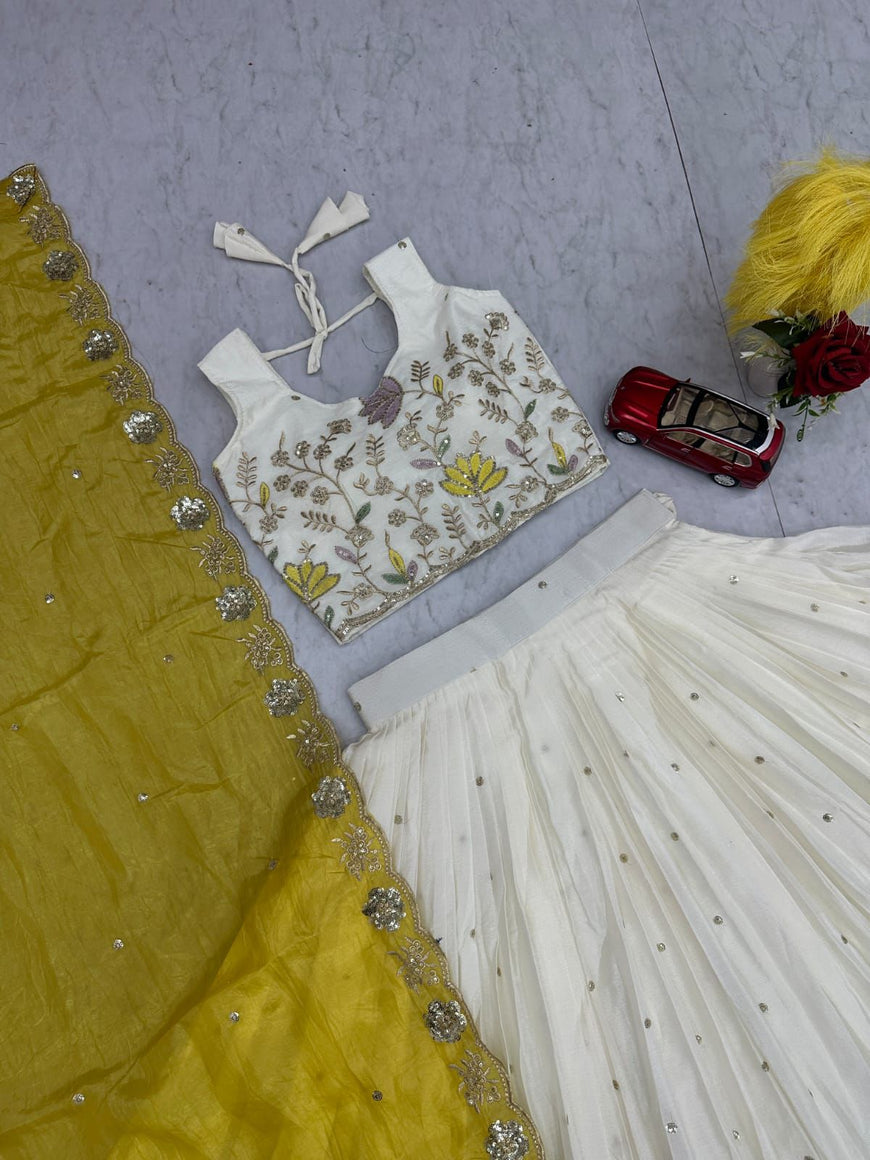 Festival Chinon Embroidered Lehenga Choli Set